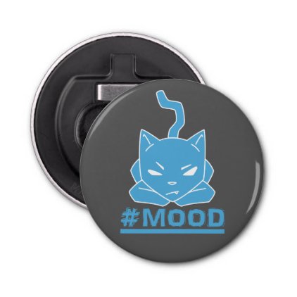 #MOOD Cat Blue Bottle Opener