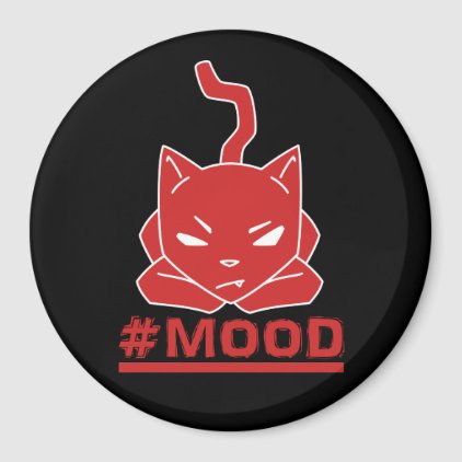 #MOOD Cat Red Magnet