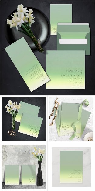 Mood Gradient Wedding Spring Meadow