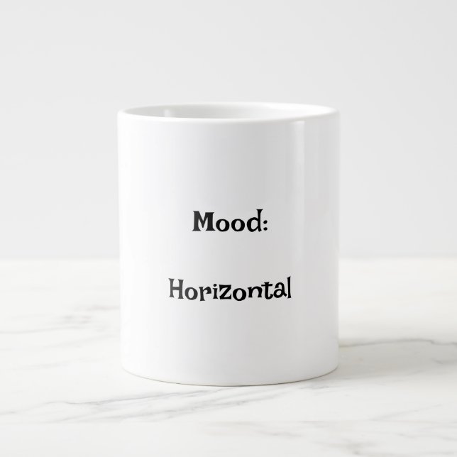 Mood: Horizontal funny mug (Front)