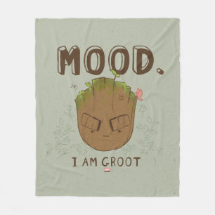 Mood. I Am Groot Fleece Blanket