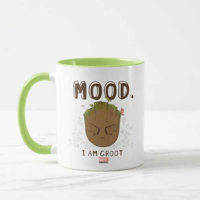 Mood. I Am Groot Mug (Left)