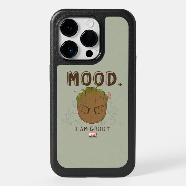 Mood. I Am Groot Otterbox iPhone Case (Back)