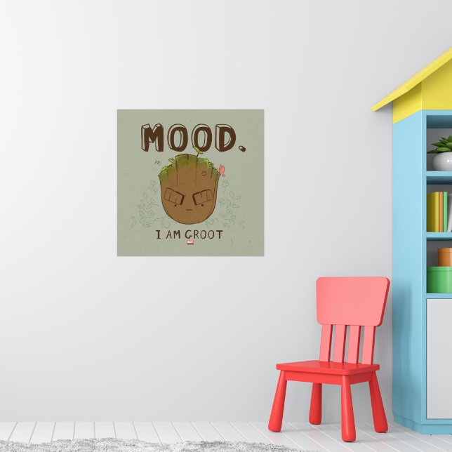Mood. I Am Groot Poster (Nursery 1)