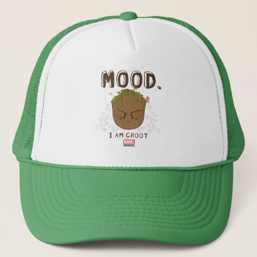 Mood I Am Groot Trucker Hat