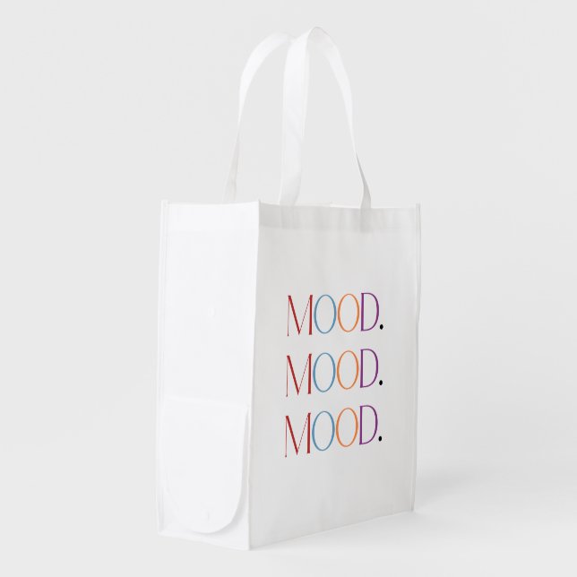Mood Lettering Tote Bag (Front Side)