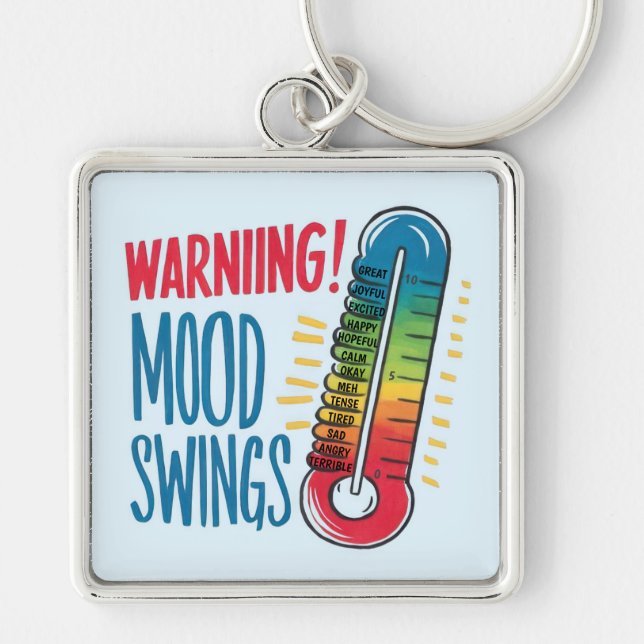 Mood Meter Keychain (Front)