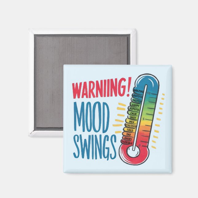 Mood Meter Magnet (Front/Back)