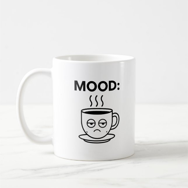 Mood Mugged—EyeRoll Coffee Mug (Left)