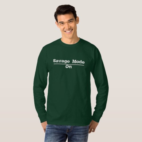 Mood Swings Savage Quotes Long Sleeves Men T_Shirt