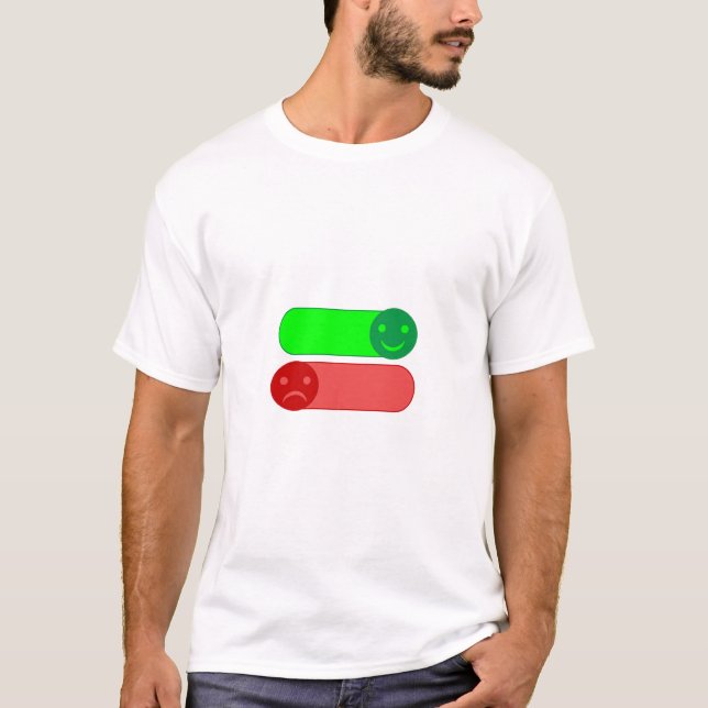 Mood Switch Emoji Men’s T-Shirt (Front)