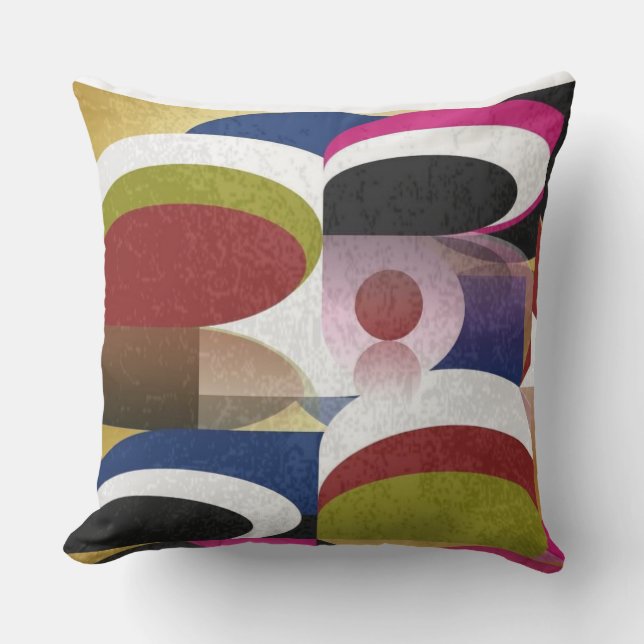Mood Throw Pillow (Front)