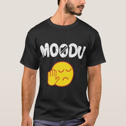 Moodu Tamil Shutup funny quote    T_Shirt