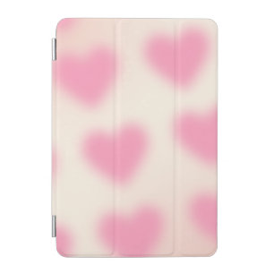 Moody Aesthetic Pink Heart iPad Mini Cover