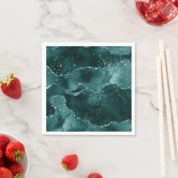 Moody Agate | Teal Green Malachite Rich Jewel Tone