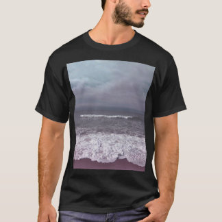 Moody Beach Graphic  T-Shirt