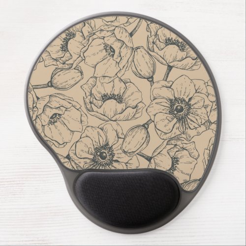 Moody Blooms Mouse Pad