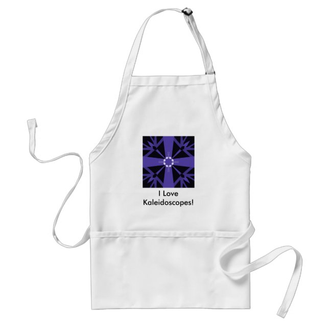 Moody Blue Adult Apron (Front)