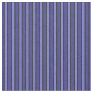 Moody Blue and Blueberry Stripes Fabric