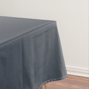 Moody blue, ash blue tablecloth