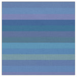 Moody Blues &amp; Mauve Horizon Stripes Fabric