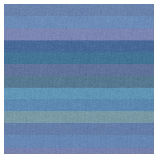 Moody Blues & Mauve Horizon Stripes Fabric