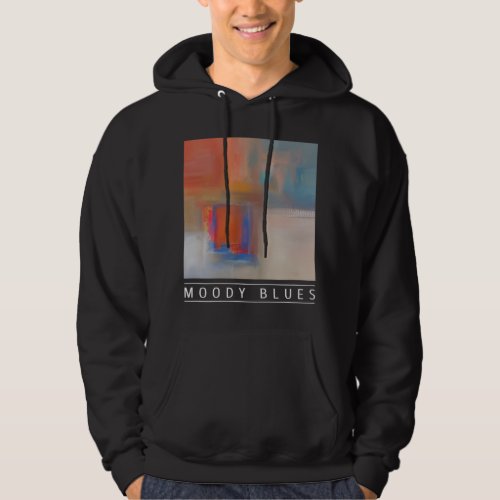 Moody Blues W Abstract Artpng Hoodie