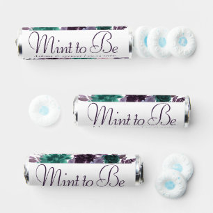 Moody Boho Eggplant and Teal Custom Mint to Be