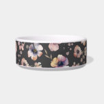 Moody Boho Watercolor Blush Wildflowers Pattern Bowl<br><div class="desc">Moody Boho Watercolor Blush Wildflowers Pattern bowl matches a range of home decor products with the same design and colors and will be perfect for your moody bedroom decor or as an accent in your living area or guest room.. The moody, dramatic botanical pattern features lush watercolor wildflowers in soft...</div>
