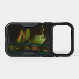 Moody Botanical Leaves Dark Academia Phone Case