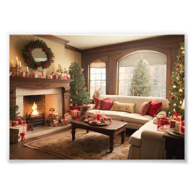 Moody Christmas Print Set | Vintage Christmas (Front)