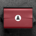 Moody Christmas Tree | Onyx Silvery Black Splatter Classic Round Sticker<br><div class="desc">Tis the season to decorate and entertain! Modern, dark, and moody abstract holiday tree and hand-lettered "Merry Christmas" in with a rich, luxe palette. This elegant festive design features a whimsical sparkly Christmas tree with a frisky paint splatter enhanced with faux metallic glitter. For other colors or matching products, please...</div>