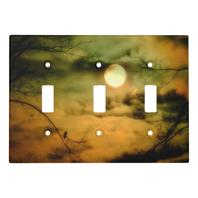 Moody Clouds Light Switch Cover (Front)