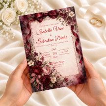 Moody Coquette Floral Wedding