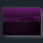 Moody Dark Purple Plum Modern Watercolor Chic Envelope<br><div class="desc">Matching items in my store.</div>