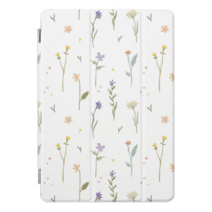 Moody Dark Victorian Botanical Floral Pattern iPad Pro Cover