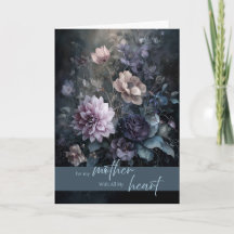 Moody, Elegant Mother's Day Dark Floral Bouquet