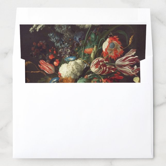 Moody  Floral Envelope Envelope Liner (In Envelope)