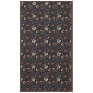 Moody Floral Noir Pattern Tablecloth