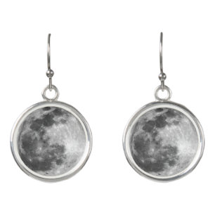 Moody Full Moon Earrings