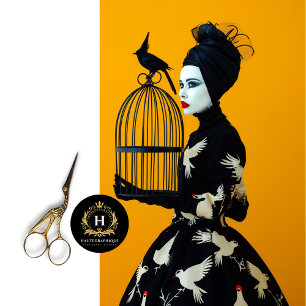Moody Gothic Birdcage Large Furniture Decoupage Tissue Paper