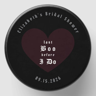 Moody Gothic Bridal Shower Mini Candle Favors