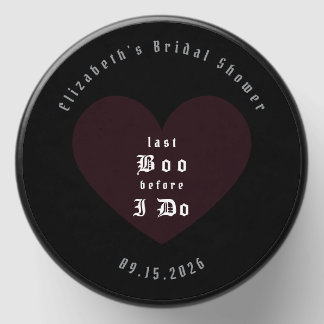 Moody Gothic Bridal Shower Mini Candle Favors