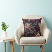 Moody gothic Impressionist Floral Garden home