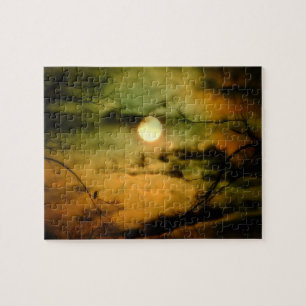 Moody Halloween Sky Jigsaw Puzzle