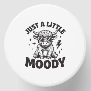 Moody Highland Cow Vintage Engraving Shirt Design_ Mini Candle Favors