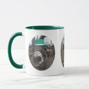 "Moody Irish Donkey" Mug
