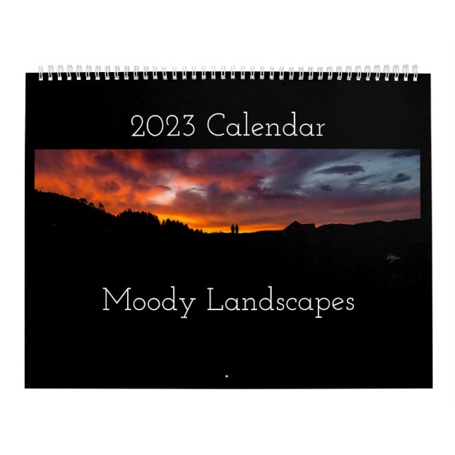 Moody Landscapes Large Calendar (Cover)