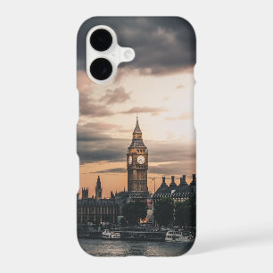 Moody London Big Ben Sunset iPhone 17 Case
