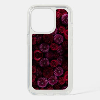 Moody Luxe 3D Burgundy Floral Phone Case
